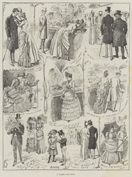 Um show de verão rosa